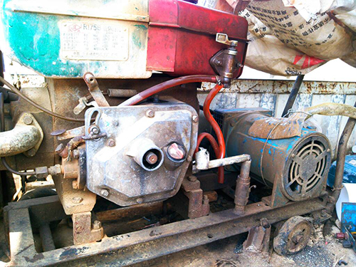 咸丰单杠柴油机发电机出租